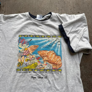 90s Protecting Wildlife dish tee